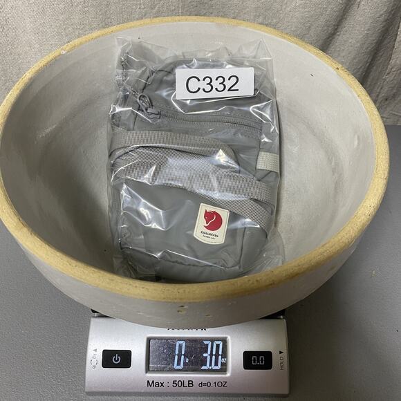 Fjallraven Unisex High Coast Pocket Crossbody Bag Gray Hiking Waterproof Durable - Picture 15 of 15